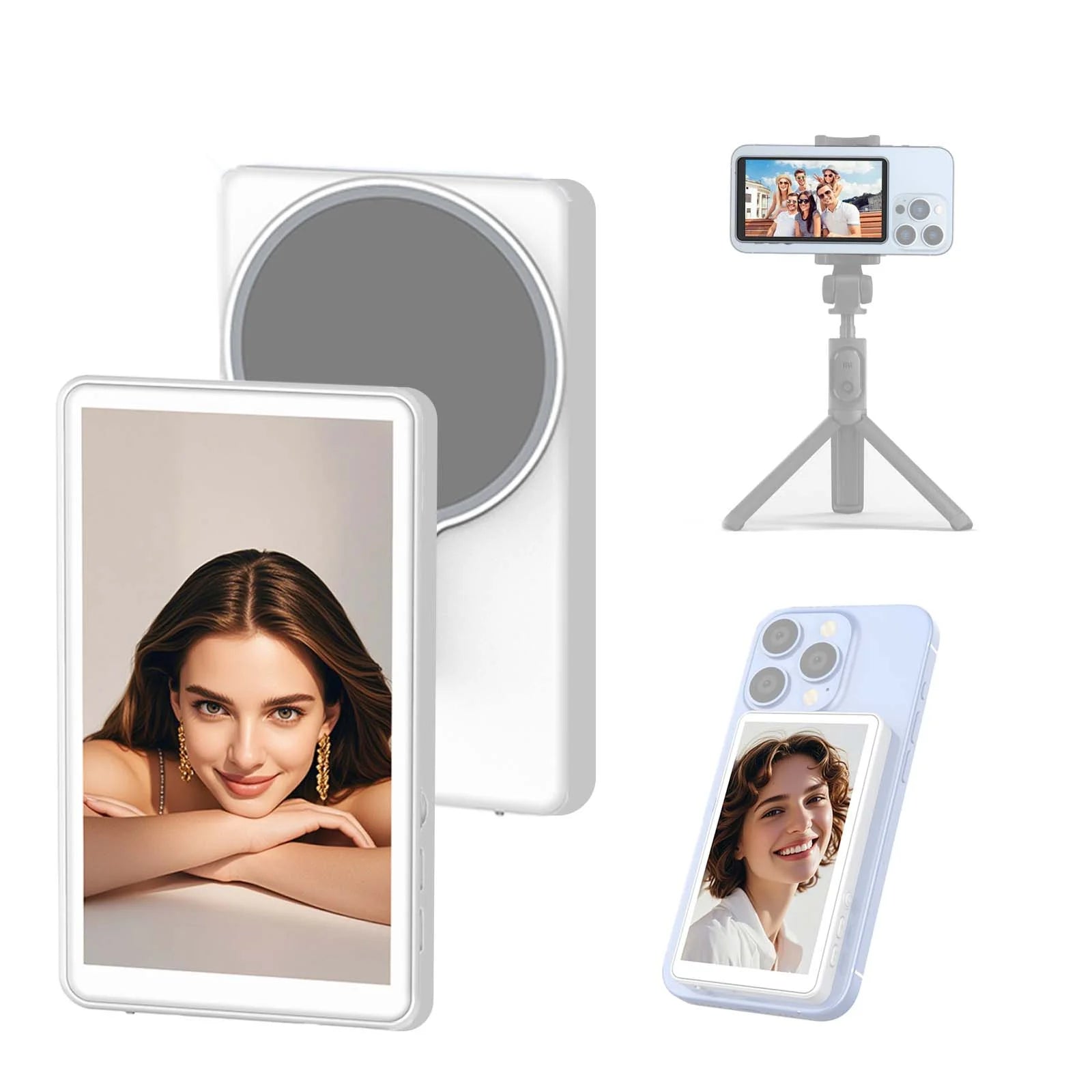 Magnetic Phone Vlog Selfie Monitor Screen