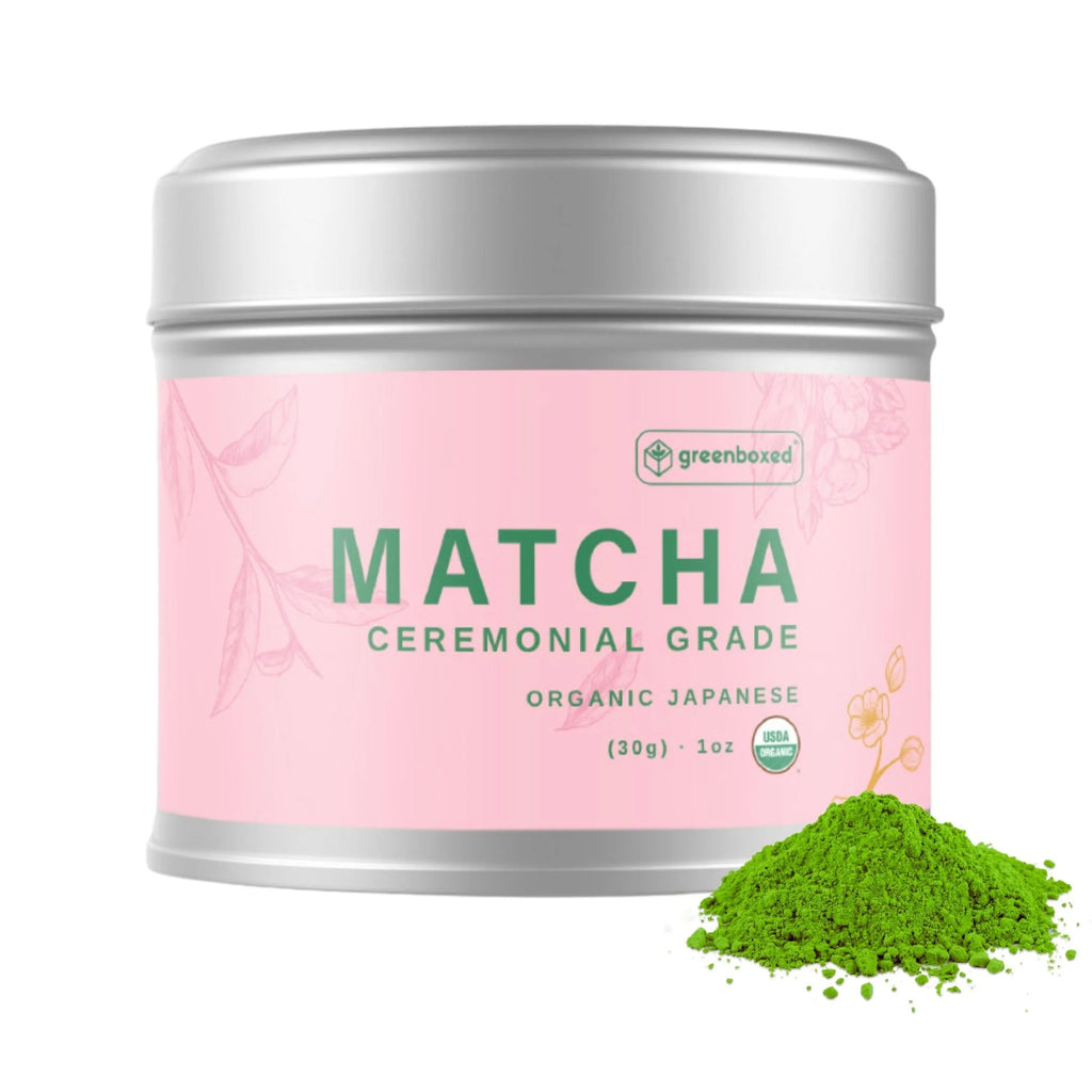 Organic Japanese Ceremonial Matcha Green Tea Powder, 1 Oz, Vegan, Naturally Caffeinated