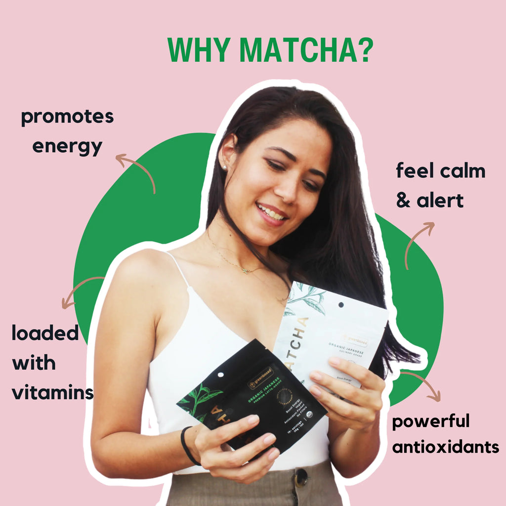 Organic Japanese Ceremonial Matcha Green Tea Powder, 1 Oz, Vegan, Naturally Caffeinated